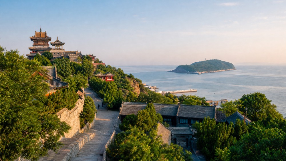水城城墙临海一角